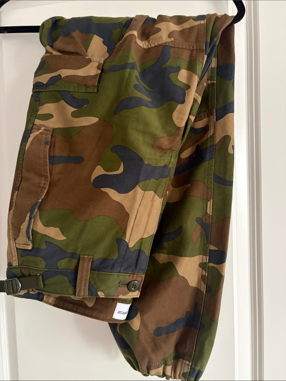 TNA Women's Camouflage Cargo Pants in Green, Brown and Black